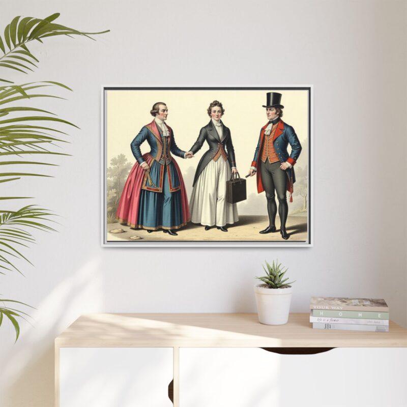 Canvas Art: 1820s England Matte Canvas Print - Image 74