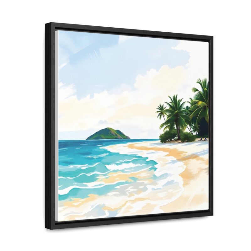 Canvas Wraps, Tropical Beach with Turquoise Waters - Image 18