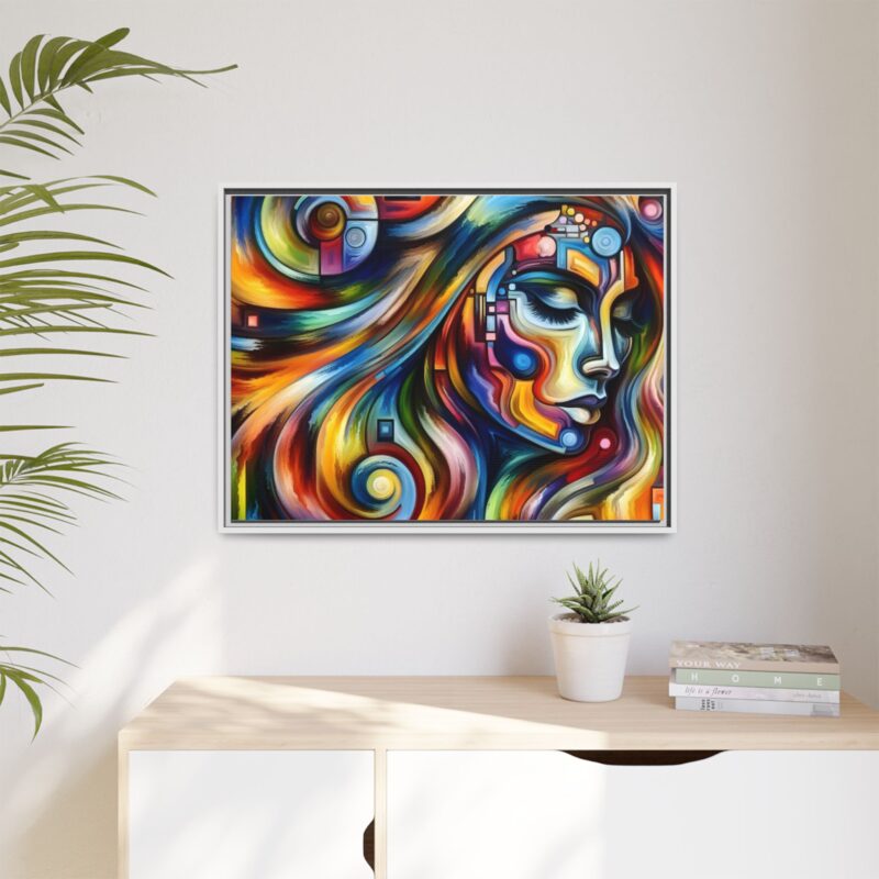 Abstract Woman Canvas Art - Elegant and Contemporary Wall Decor - Image 94