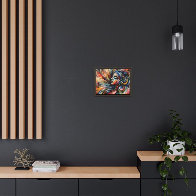 Canvas Abstract Art of a Woman - Modern & Minimalist Wall Decor - Image 57