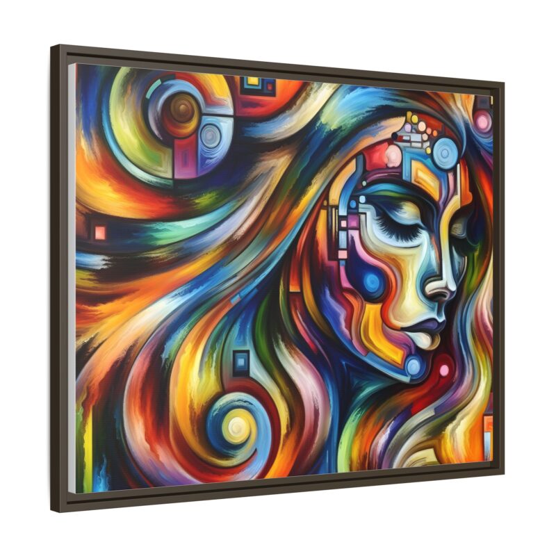 Abstract Woman Canvas Art - Elegant and Contemporary Wall Decor - Image 127