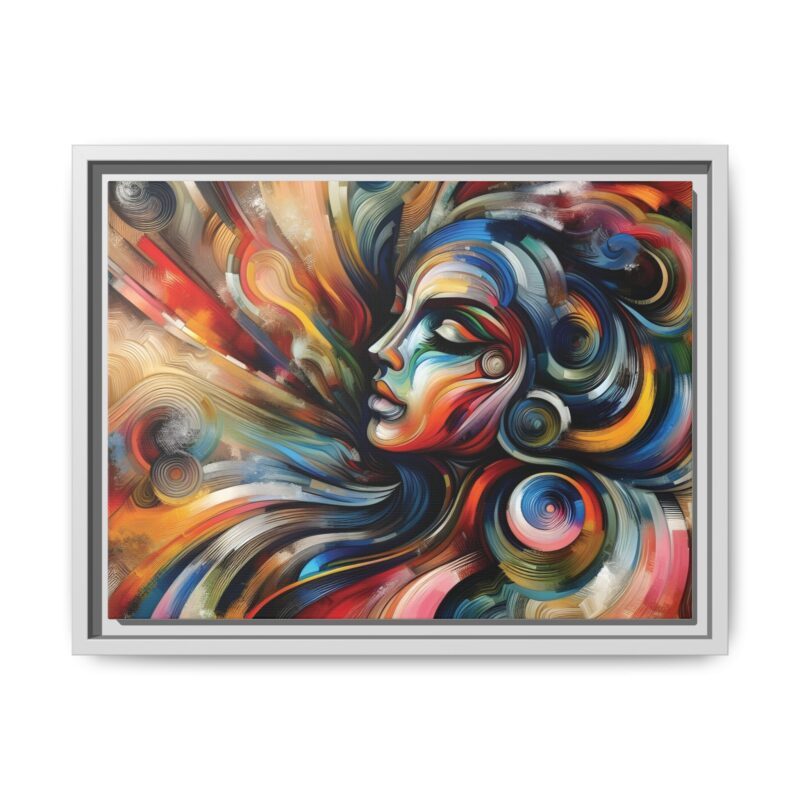 Canvas Abstract Art of a Woman - Modern & Minimalist Wall Decor - Image 62