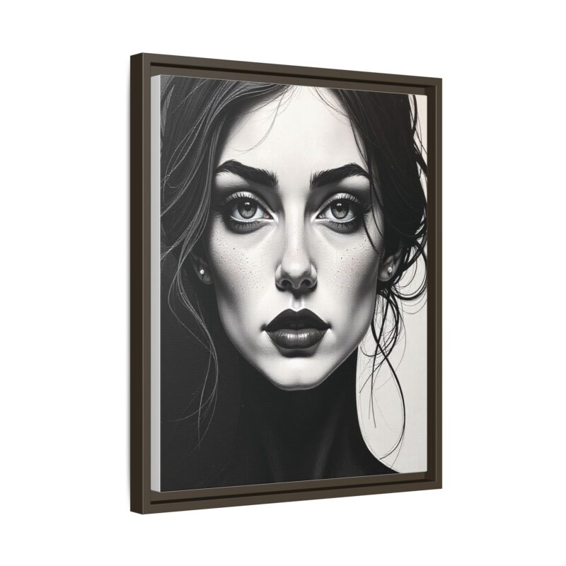 Canvas Wall Art - Abstract Woman's Face Portrait - Image 54