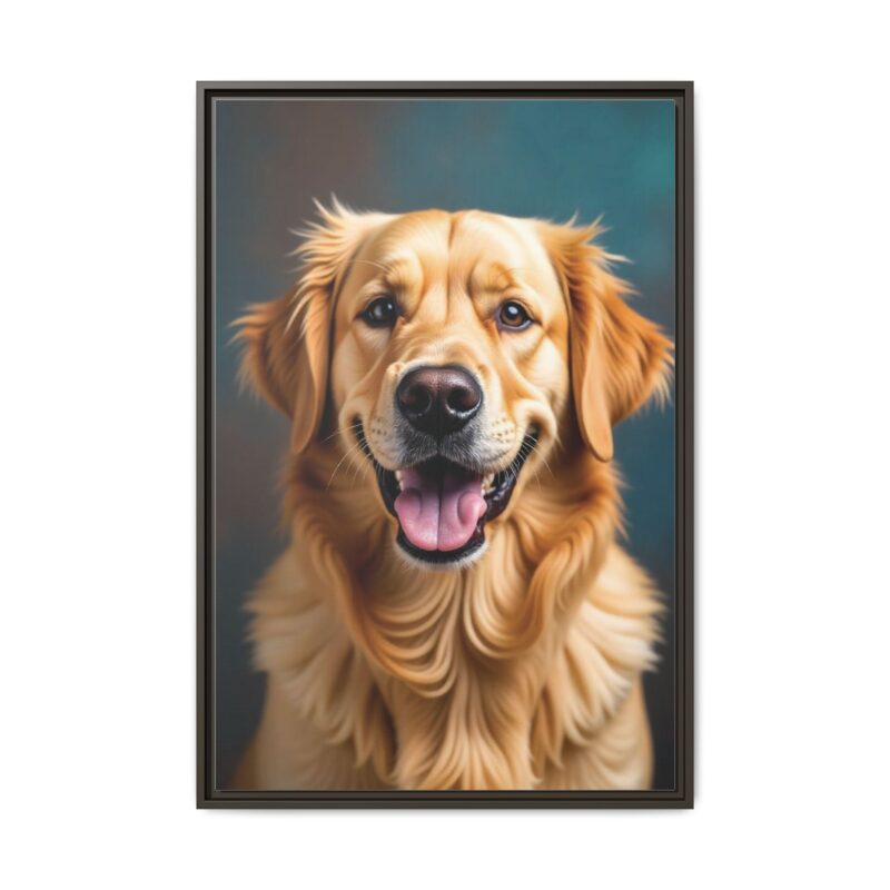 Wall Art - Golden Retriever Smile Matte Canvas - Image 98