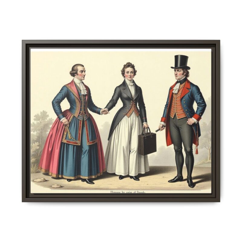 Canvas Art: 1820s England Matte Canvas Print - Image 54