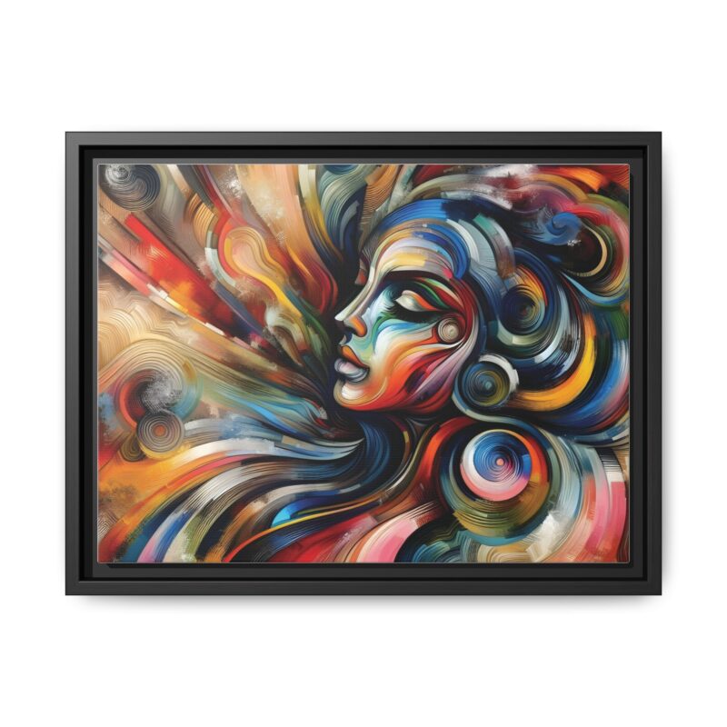 Canvas Abstract Art of a Woman - Modern & Minimalist Wall Decor - Image 14