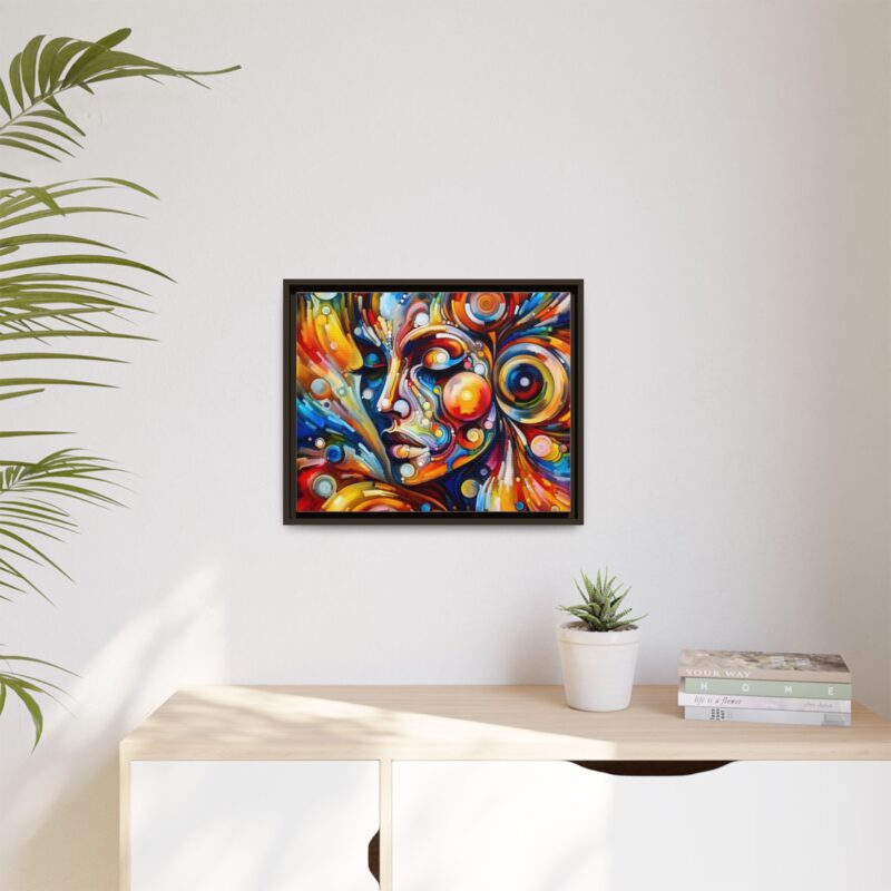 Abstract Woman Portrait on Canvas - Artistic and Stylish Wall Art - Image 68