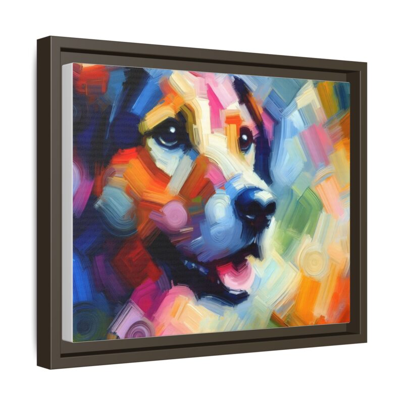 Contemporary Abstract Dog Painting - Vibrant Wall Art Deco - Image 15