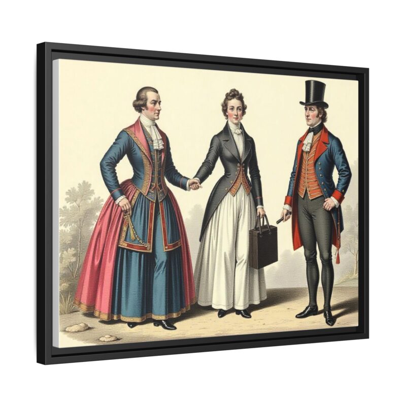 Canvas Art: 1820s England Matte Canvas Print - Image 23