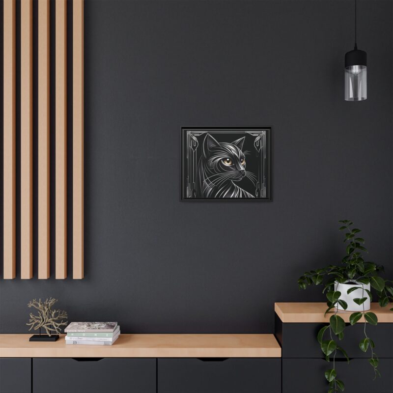 Glamorous Black Cat Art Deco Prints - Stylish and Dark Home Decor - Image 20