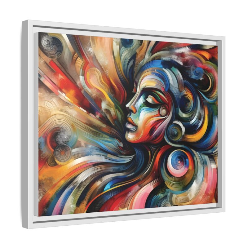 Canvas Abstract Art of a Woman - Modern & Minimalist Wall Decor - Image 71