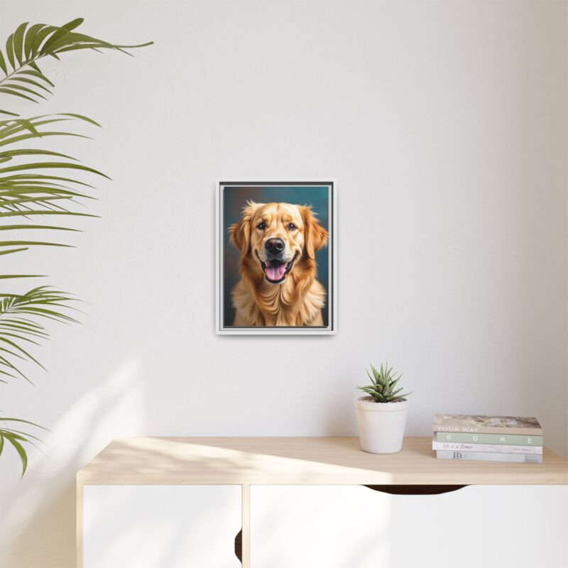 Wall Art - Golden Retriever Smile Matte Canvas - Image 61