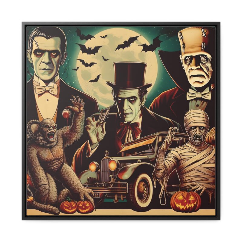 Vintage Halloween Movie Poster Prints - Iconic Monster Art for Spooky Decor - Image 16