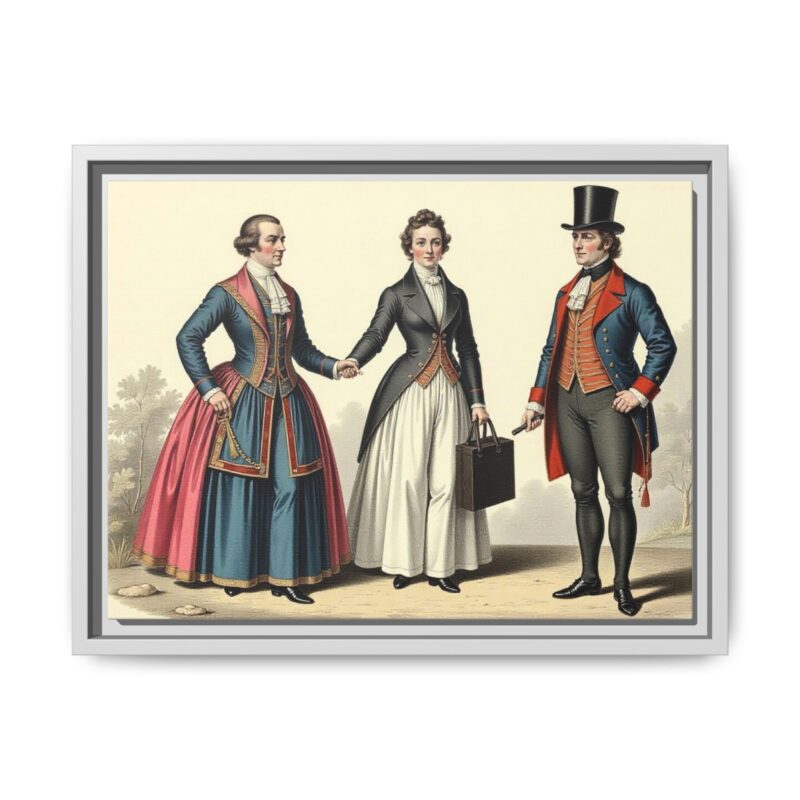 Canvas Art: 1820s England Matte Canvas Print - Image 50
