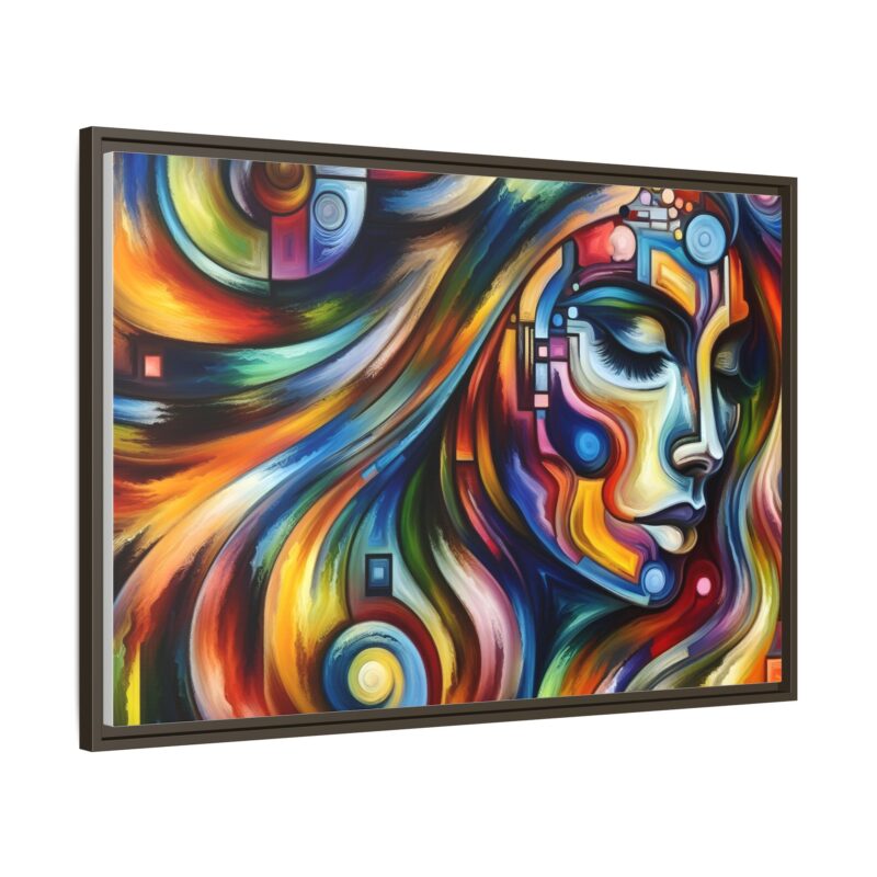 Abstract Woman Canvas Art - Elegant and Contemporary Wall Decor - Image 98