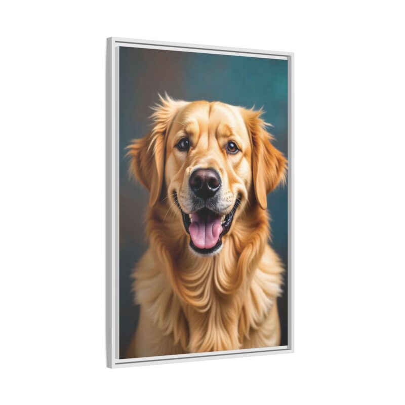 Wall Art - Golden Retriever Smile Matte Canvas - Image 103