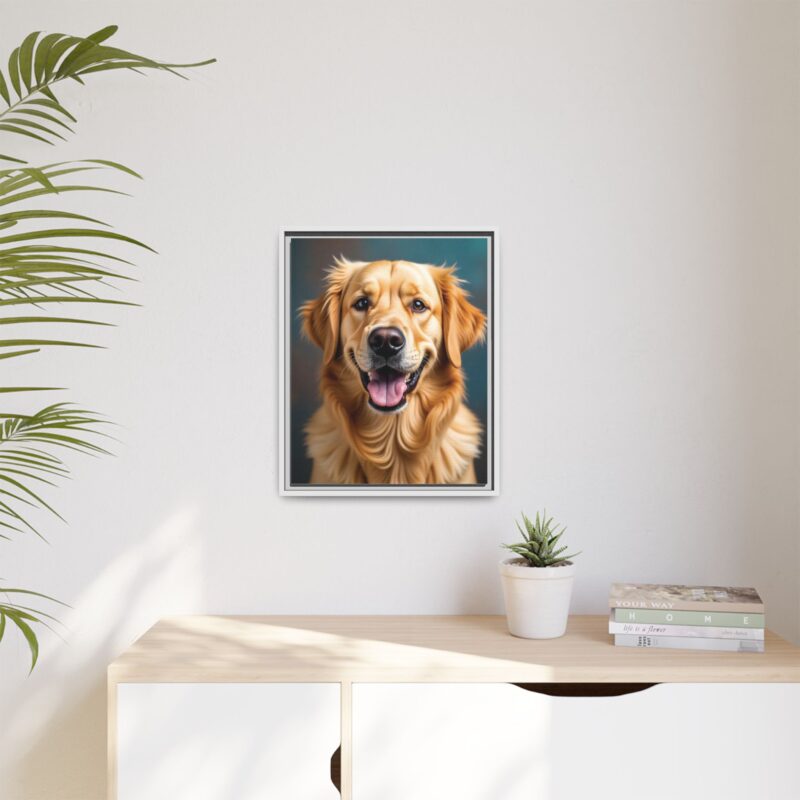 Wall Art - Golden Retriever Smile Matte Canvas - Image 69