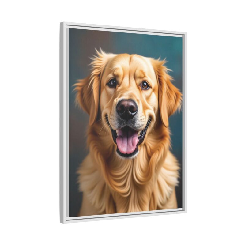 Wall Art - Golden Retriever Smile Matte Canvas - Image 95