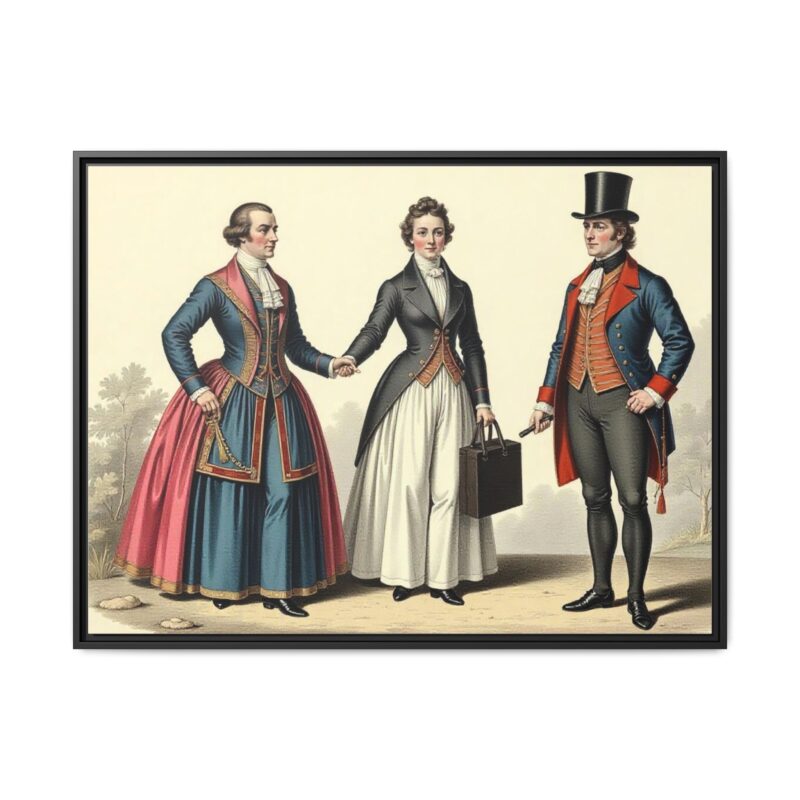 Canvas Art: 1820s England Matte Canvas Print - Image 2