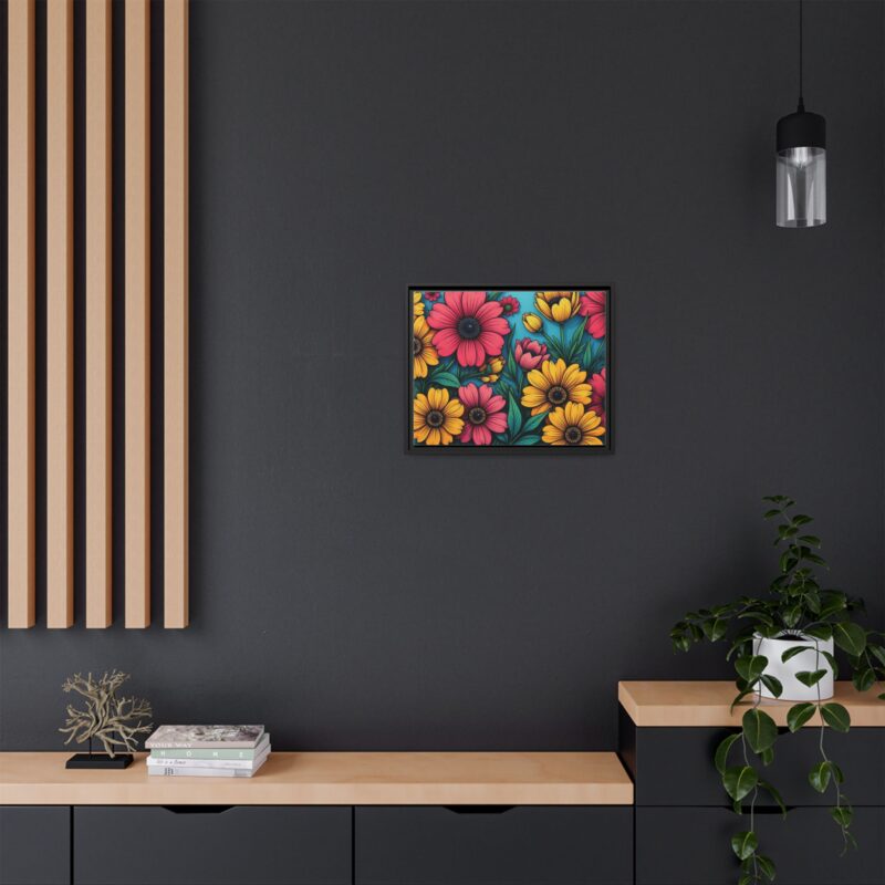 Matte Canvas, Framed Pop Garden - Image 17