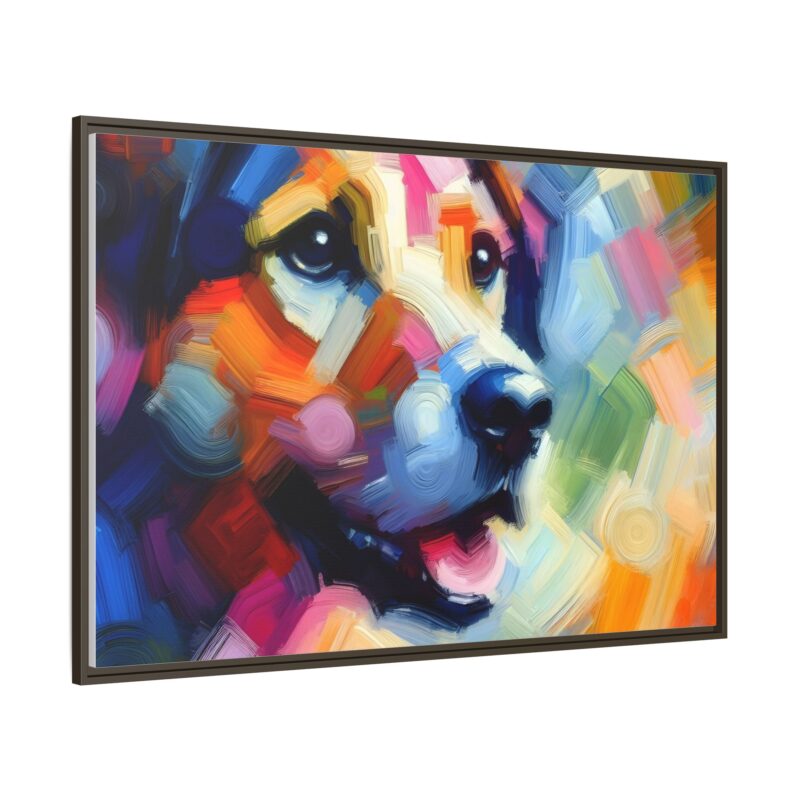 Contemporary Abstract Dog Painting - Vibrant Wall Art Deco - Image 47