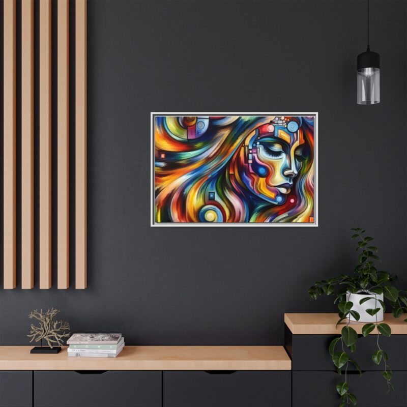 Abstract Woman Canvas Art - Elegant and Contemporary Wall Decor - Image 100