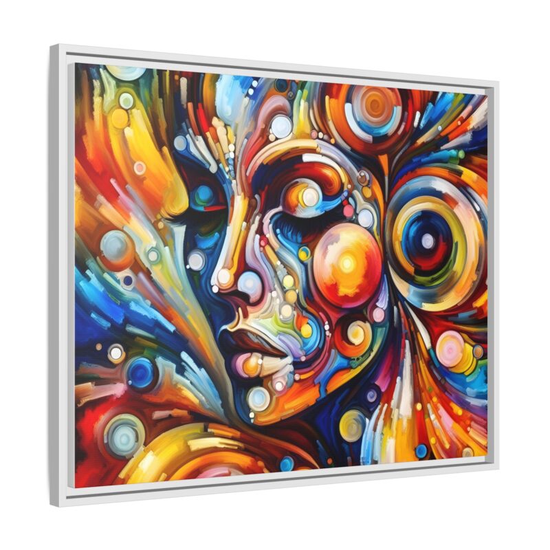 Abstract Woman Portrait on Canvas - Artistic and Stylish Wall Art - Image 131