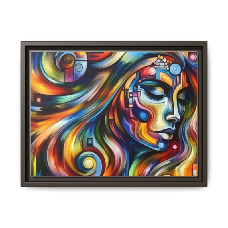 Abstract Woman Canvas Art - Elegant and Contemporary Wall Decor - Image 58