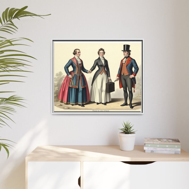Canvas Art: 1820s England Matte Canvas Print - Image 94