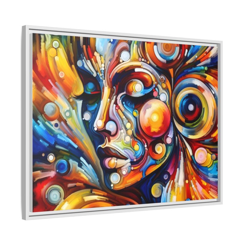 Abstract Woman Portrait on Canvas - Artistic and Stylish Wall Art - Image 102