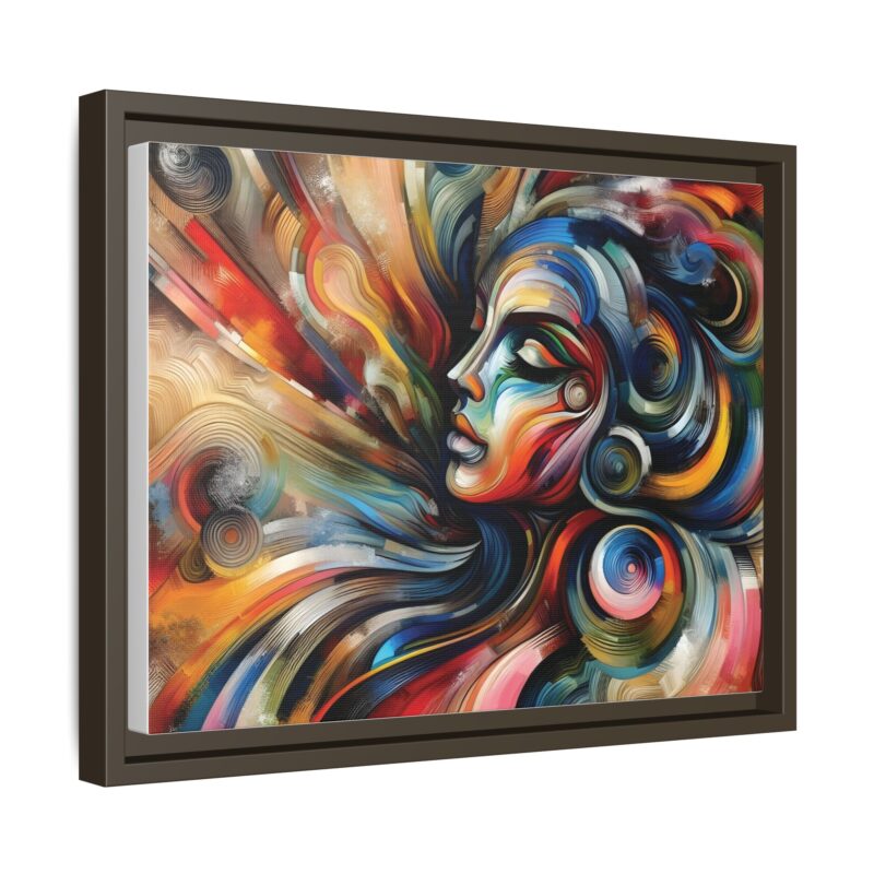 Canvas Abstract Art of a Woman - Modern & Minimalist Wall Decor - Image 59
