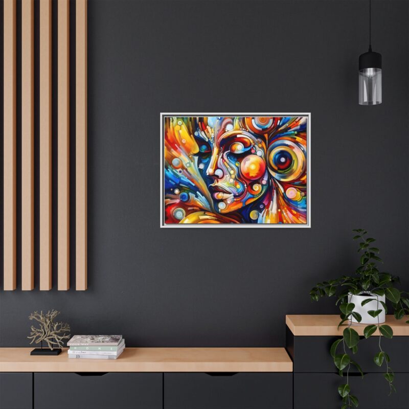 Abstract Woman Portrait on Canvas - Artistic and Stylish Wall Art - Image 92