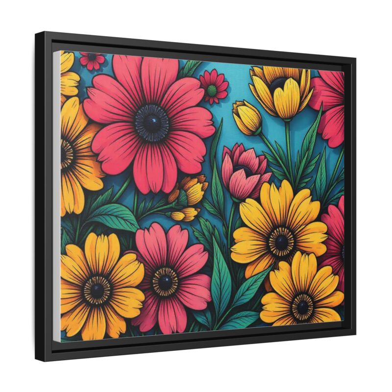 Matte Canvas, Framed Pop Garden - Image 19