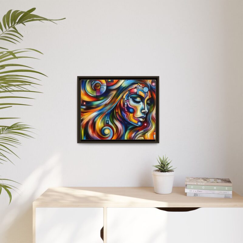 Abstract Woman Canvas Art - Elegant and Contemporary Wall Decor - Image 68