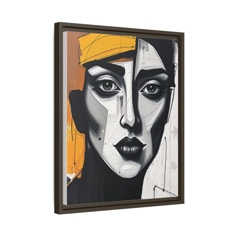 Canvas Print - Abstract Cubist Woman Portrait - Image 55