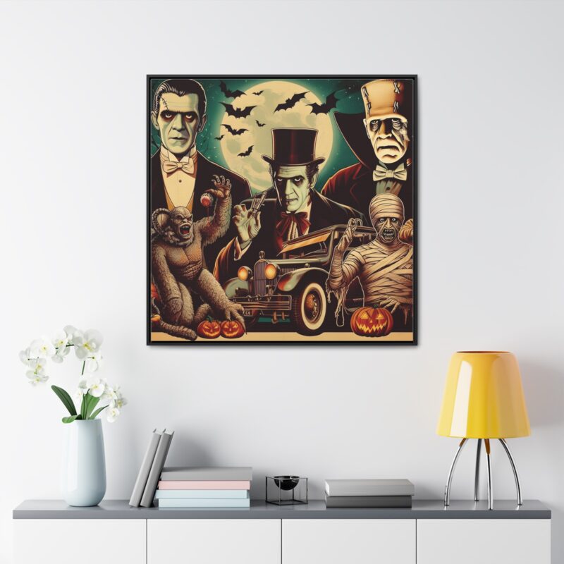 Vintage Halloween Movie Poster Prints - Iconic Monster Art for Spooky Decor - Image 24