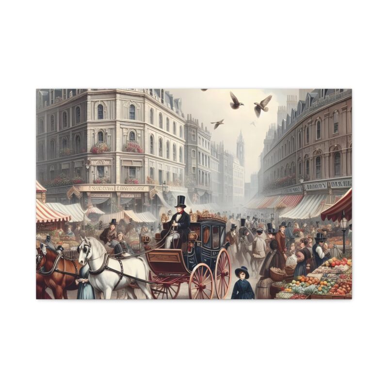 Matte Canvas, Pastoral England: Tranquil Scenes of the 1820s - Image 41