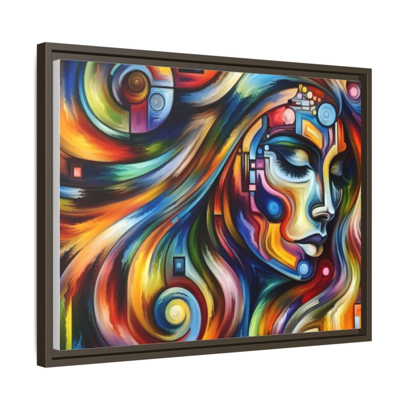 Abstract Woman Canvas Art - Elegant and Contemporary Wall Decor - Image 75