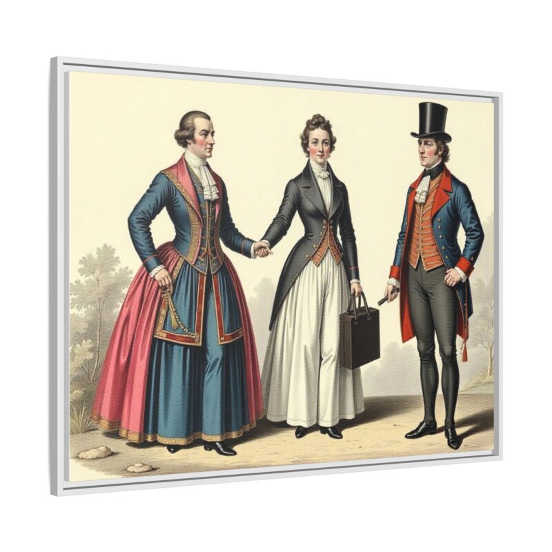 Canvas Art: 1820s England Matte Canvas Print - Image 81