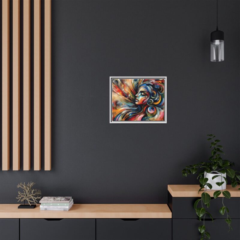 Canvas Abstract Art of a Woman - Modern & Minimalist Wall Decor - Image 69
