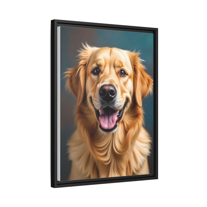 Wall Art - Golden Retriever Smile Matte Canvas - Image 23