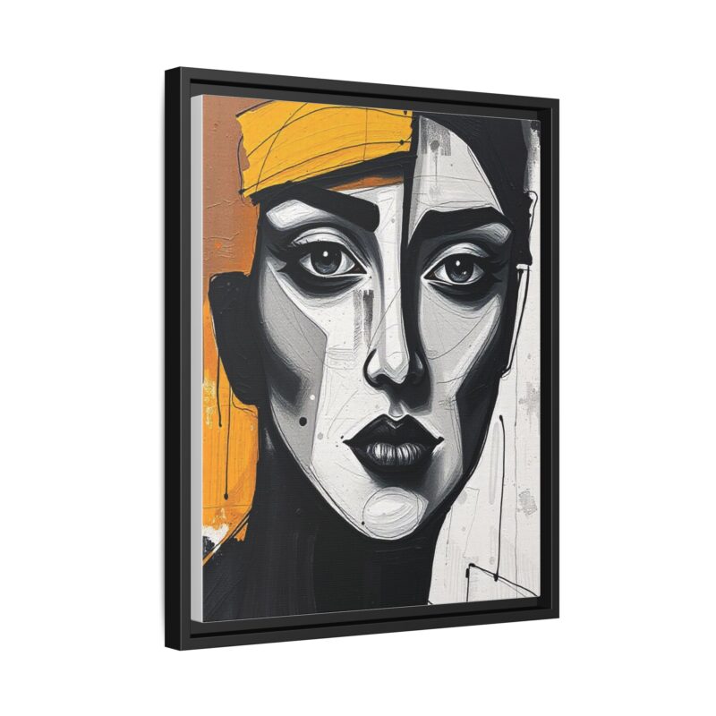 Canvas Print - Abstract Cubist Woman Portrait - Image 19