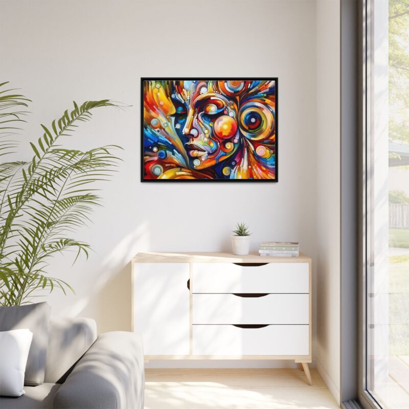 Abstract Woman Portrait on Canvas - Artistic and Stylish Wall Art - Image 40