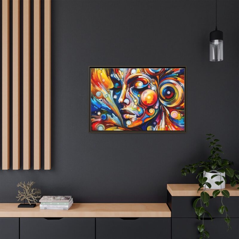 Abstract Woman Portrait on Canvas - Artistic and Stylish Wall Art - Image 95