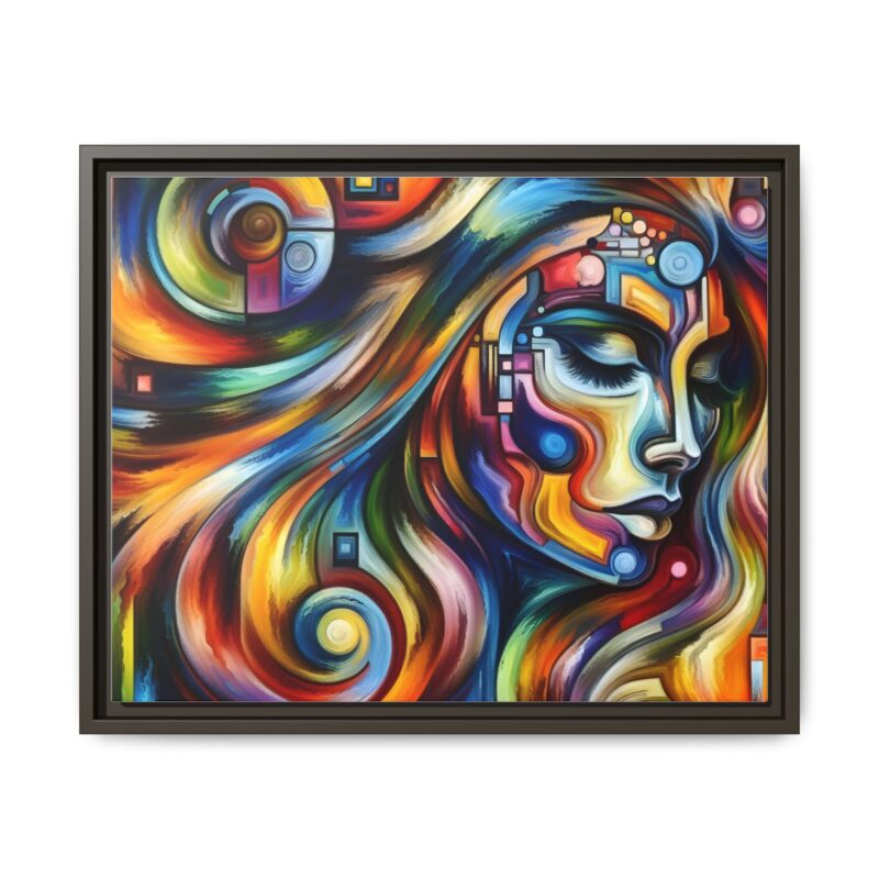 Abstract Woman Canvas Art - Elegant and Contemporary Wall Decor - Image 66