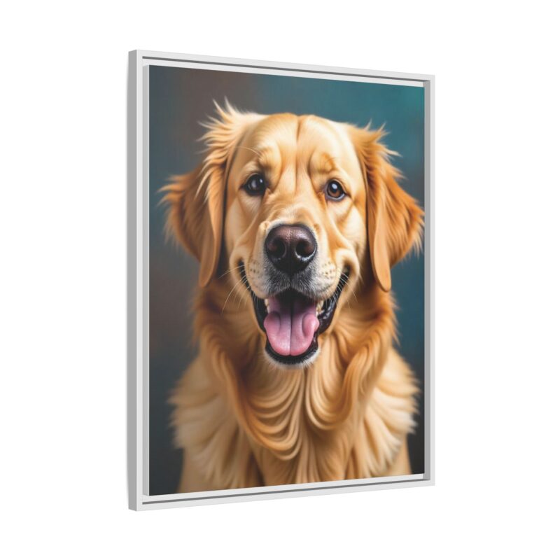 Wall Art - Golden Retriever Smile Matte Canvas - Image 131