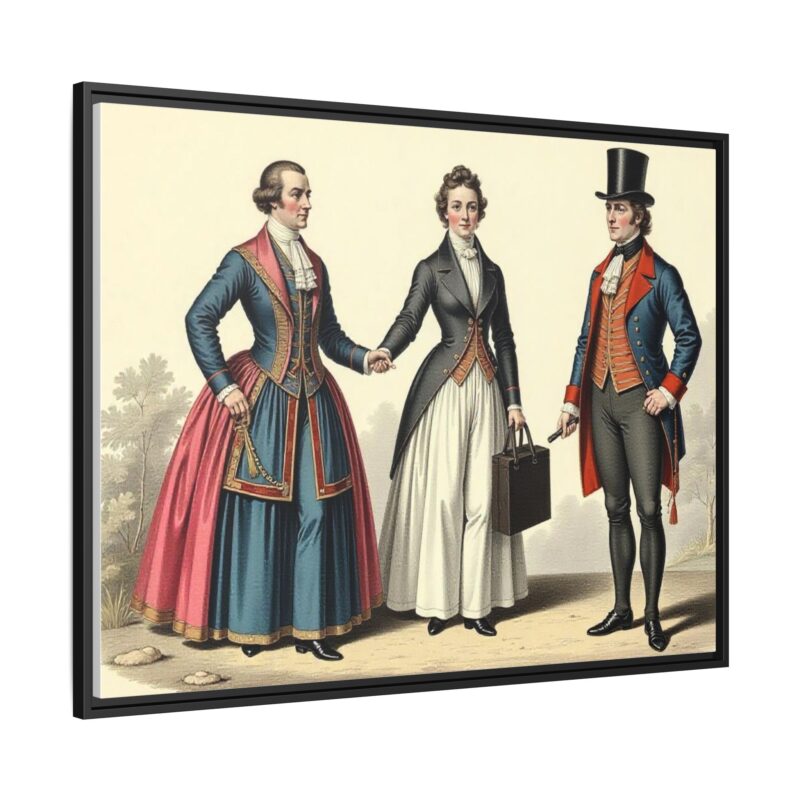 Canvas Art: 1820s England Matte Canvas Print - Image 3