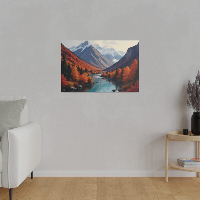 Canvas Print Autumn in the Mountains - Image 21