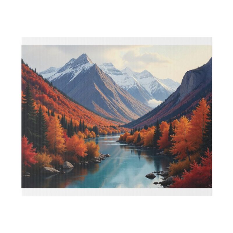 Canvas Print Autumn in the Mountains - Image 46