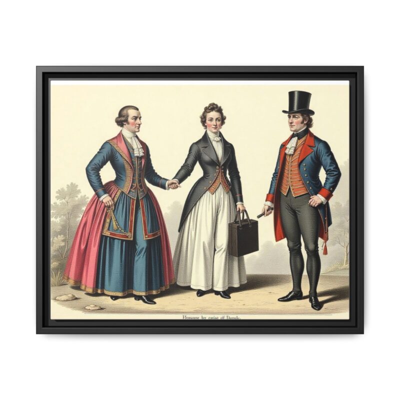 Canvas Art: 1820s England Matte Canvas Print - Image 18